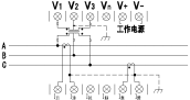 威勝電度表DSSD332-1C接線圖