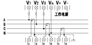 威勝DTSD342-1Q主端子接線圖