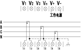 威勝DSSD332-1A(三相三線)/DTSD342-1A(三相四線)數顯儀表接線圖