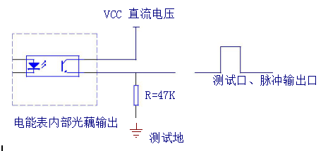 脈沖輸出口接線圖