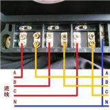 三相四線電子式電能表直通式如何接線？