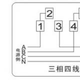 380v三相電表接線圖