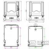 長沙威勝單相電表DDS102尺寸及使用說明